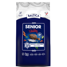 BALTICA Senior Vitality – ryby dla seniorów ras średnich i dużych 9 kg