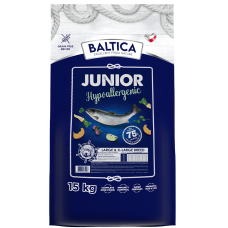 BALTICA Junior Salmon Hypoallergenic - z łososiem dla juniorów ras dużych i olbrzymich 15 kg