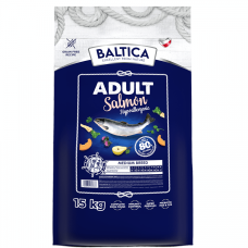 BALTICA Salmon Hypoallergenic Adult – z łososiem dla psów ras średnich 15 kg