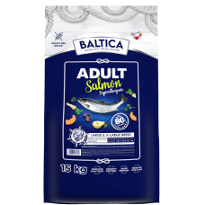 BALTICA Salmon Hypoallergenic Adult – z łososiem dla psów ras dużych 15 kg