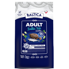 BALTICA Baltic Fish Sensitive Adult - ryby bałtyckie dla psów średnich i dużych ras 15 kg