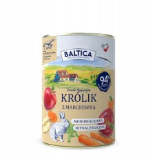 BALTICA karma mokra Królik z marchewką 400 g