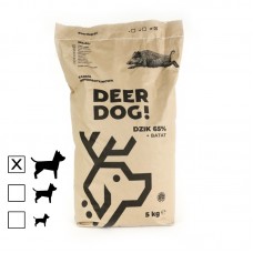 DEER DOG Dzik 65 i batat dla psów ras dużych 5 kg