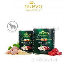 NUEVO Junior Chicken and Beef with rice plus calcium 400 g