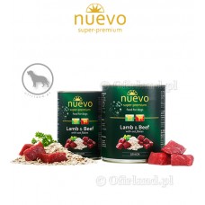 NUEVO Senior Lamb and Beef with oat flakes 400 g