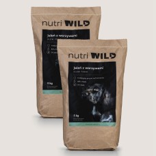 NUTRI WILD Jeleń z warzywami slow food 2 x 5 kg
