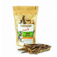 Naturalne gryzaki dla psa PREMIUM - SUSZONE MIĘSO CIELĘCE Balto 100 g