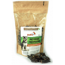 Naturalne gryzaki dla psa PREMIUM - PRZYSMAKI TRENINGOWE Z WĄTROBY WOŁOWEJ Balto 150 g
