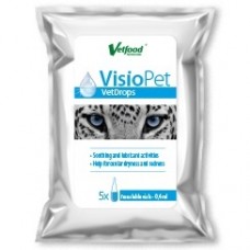 VisioPet Vetfood krople do oczu 5 ampułek x 0,4 ml