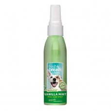TropiClean Fresh Breath Vanilla Mint Oral Care Spray  118 ml
